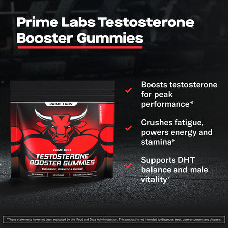 Prime Test Testosterone Gummies