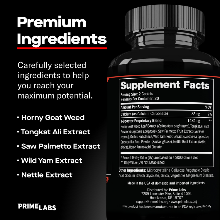 Prime Test: Natural Testosterone Booster from Prime Labs – Prime Labs ...