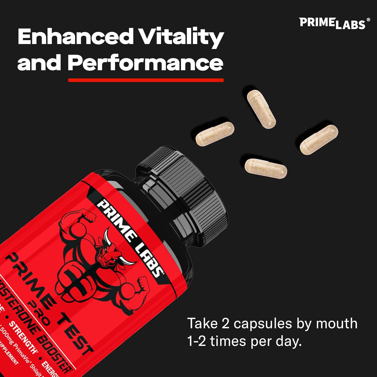 Prime Test Pro: Boost Strength & Vitality - Prime Labs – Prime Labs ...