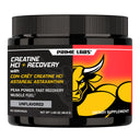 Prime Labs Creatine HCl + Recovery powder tub — CON-CRĒT creatine HCl plus AstaReal astaxanthin, 60 servings unflavored