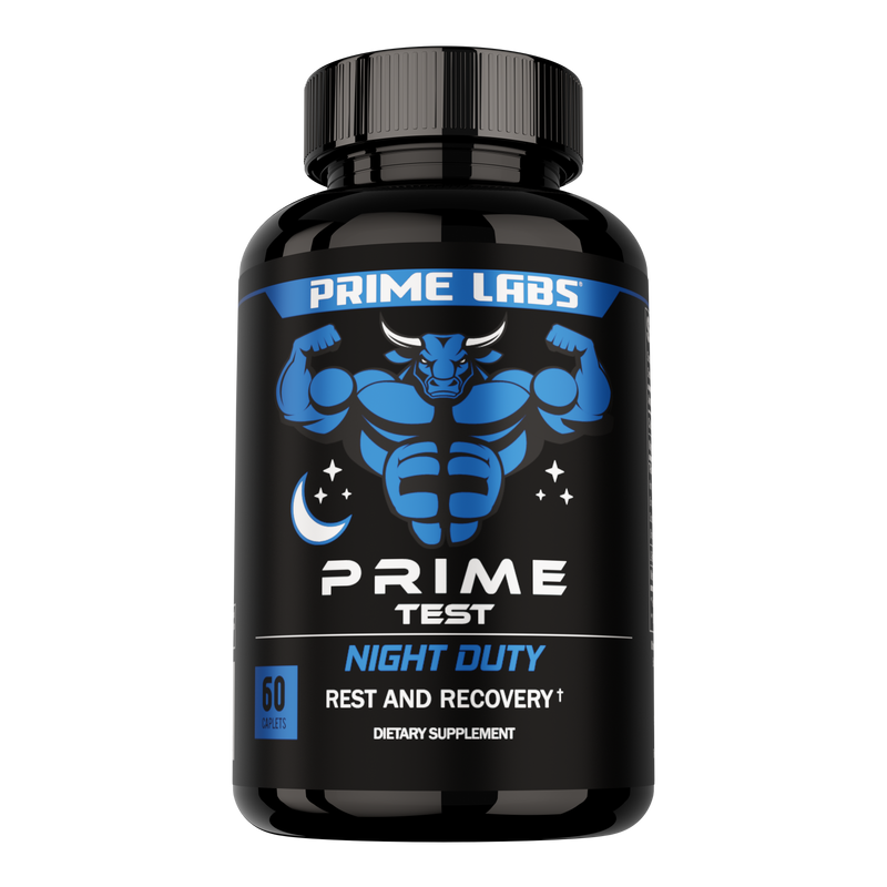 Prime Black Black 700c 前後 60mm のむラボ Prime Test Night Duty: Prime Labs for Testosterone & Sleep – Prime